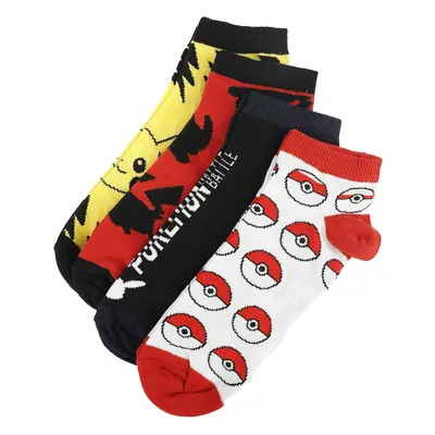 Chaussettes Gaming de Pokémon - Pikachu - pour Unisexe - multicolore