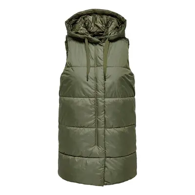 Veste de Only - Newasta - Doudoune Sans Manches - XS à - pour Femme - olive