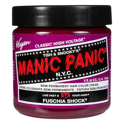 Teinture pour cheveux Fun de Manic Panic - Fuchsia Shock - Classic - pour Unisexe - fuchsia