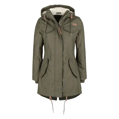 Parka de Brandit - Parka Femme Mash Lake à 5XL - pour Femme - olive