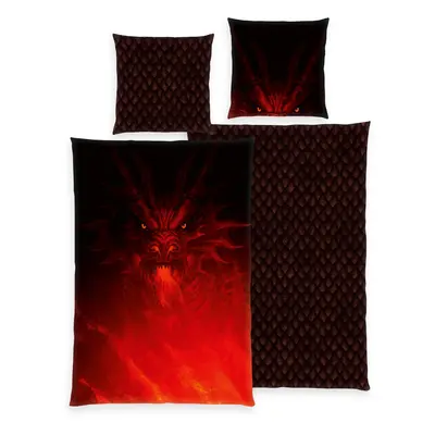 Parure de lit Gothic de Dragon & Flammes - pour Unisexe