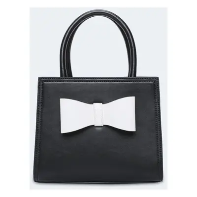 Sac à bandoulière de Voodoo Vixen - Front Bow - pour Femme - noir/blanc