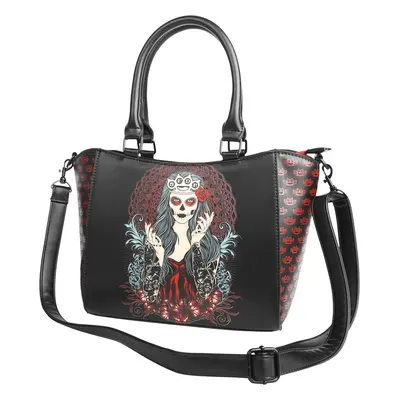 Sac à main de Five Finger Death Punch - Lady Muerta - pour Femme - noir/rouge