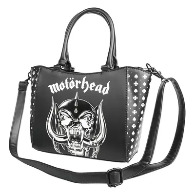 Sac à main de Motörhead - Snaggletooth - pour Femme - noir/blanc