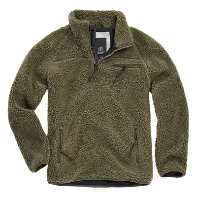 Sweat-shirt de Brandit - Sweat Polaire - S à XXL - pour Homme - olive