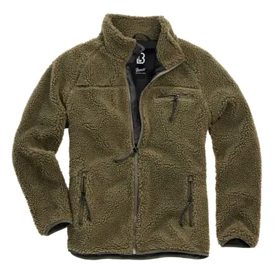 Veste mi-saison de Brandit - Veste Polaire Teddy - S à 5XL - pour Homme - olive