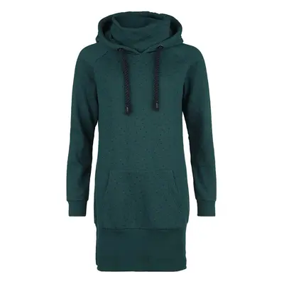 Robe courte de RED by EMP - Robe Sweat Imprimé Intégral - S à XXL - pour Femme - pétrole/gris fo