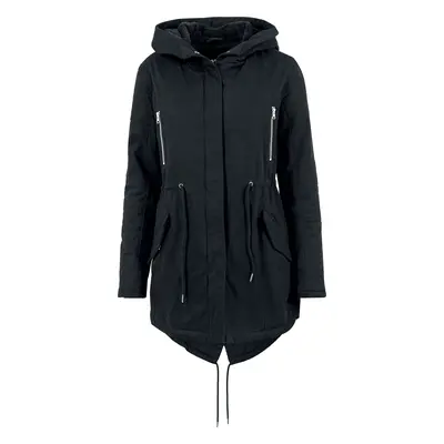 Veste d'hiver de Urban Classics - Parka Femme Doublée Sherpa - XS à 3XL - pour Femme - noir