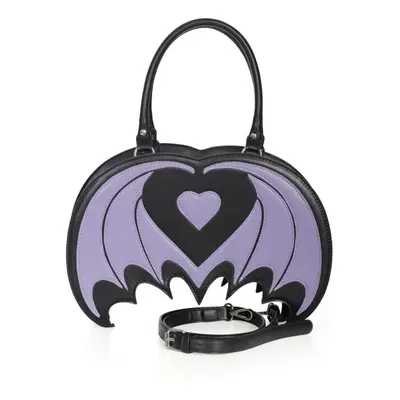 Sac à main Gothic de Banned Alternative - Cosmo Bat - pour Femme - noir/lilas