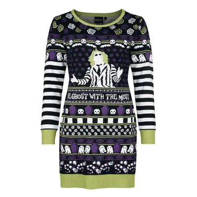 Robe mi-longue de Beetlejuice - The Ghost With The Most - S à XXL - pour Femme - multicolore