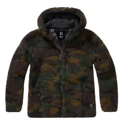 Veste Polaire de Brandit - Veste Polaire Teddy Femme à XL - pour Femme - camouflage forêt