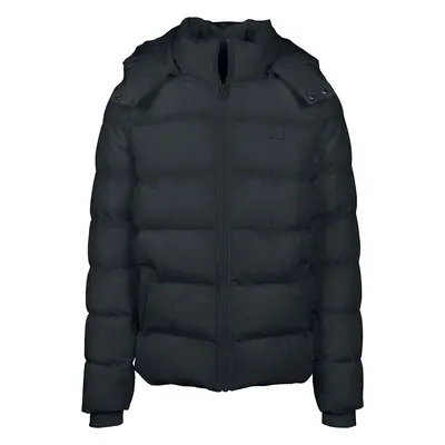 Veste mi-saison de Urban Classics - Doudoune À Capuche - S à 4XL - pour Homme - noir