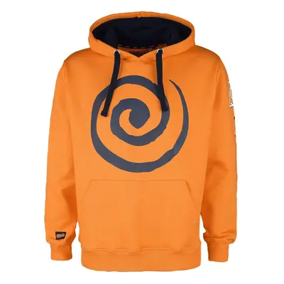 Sweat-shirt à capuche de Naruto - Logo Naruto - S à - pour Homme - orange