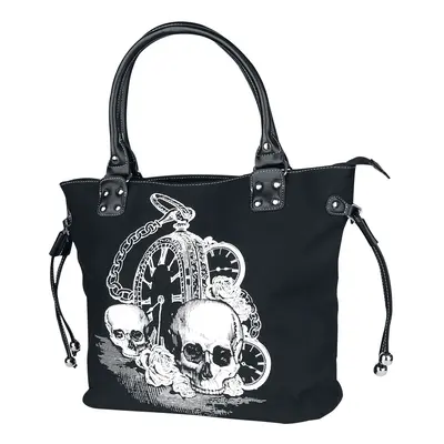 Sac à main Gothic de Banned Alternative - Back In Black - pour Femme - noir