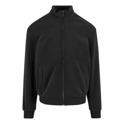 Veste Polaire de Urban Classics - Colour Block Polar Fleece Jacket - S à - pour Homme - noir