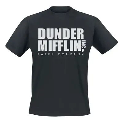 T-Shirt Manches courtes de The Office - Dunder Mifflin, Inc. - Logo - S à XXL - pour Homme - noi