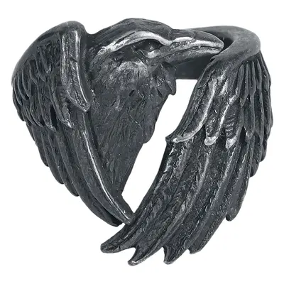 Bague Gothic de Alchemy Gothic - Made of the Night Ring - pour Femme - noir