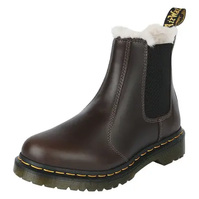 Bottes de Dr. Martens - 2976 Leonore - Dark Khaki Orleans - EU36 à EU40 - pour Femme - marron