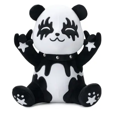 Figurine en peluche Fun de Corimori - Tin le Panda Metalleux - pour Unisexe - blanc/noir