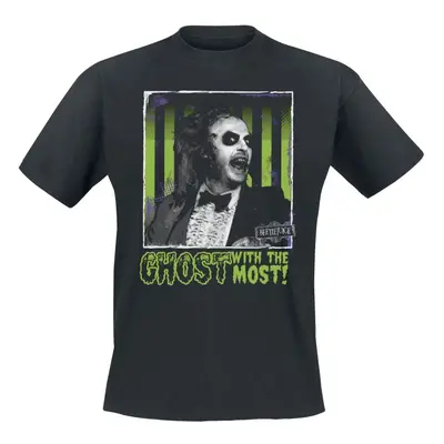 T-Shirt Manches courtes de Beetlejuice - Ghost With The Most - M à XXL - pour Homme - noir