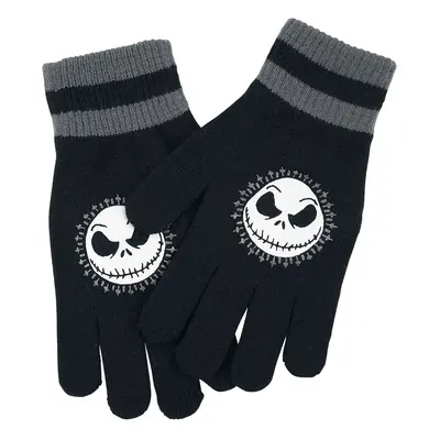 Gants Disney de L'Étrange Noël De Monsieur Jack - Jack - Tête - pour Femme - noir