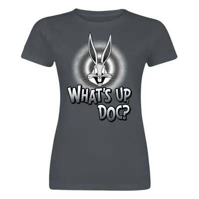 T-Shirt Manches courtes de Looney Tunes - What's up, Doc - S à XXL - pour Femme - gris foncé