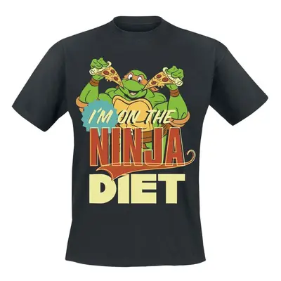 T-Shirt Manches courtes de Les Tortues Ninja - I´m On The Ninja Diet - S à XXL - pour Homme - no