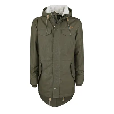 Veste d'hiver de Brandit - Parka Doublée Marsh Lake - S à XXL - pour Homme - olive