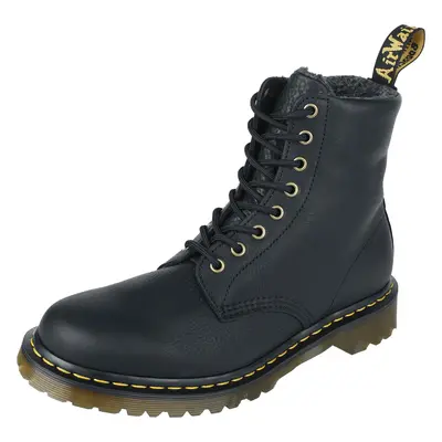 Bottes de Dr. Martens - 1460 - Black Grizzly - EU37 à EU44 - pour Unisexe - noir