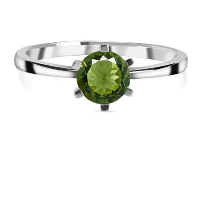 Bague en argent moulé