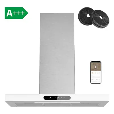 Ciarra Dynamic Hotte Aspirante 90cm Capteur Tactile + Wifi + Contrôle App CBCW9102-OW