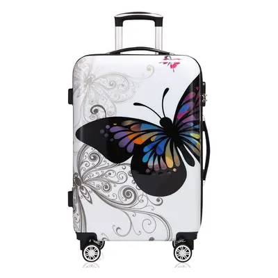 Valise rigide Butterfly taille L avec cadenas