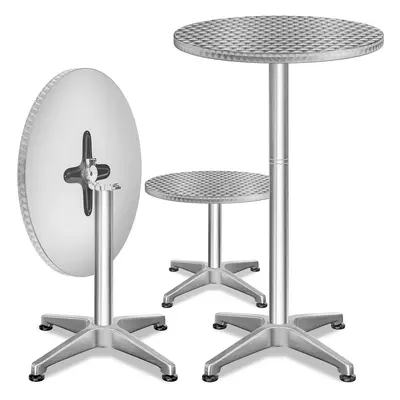 2x Mange-debout 70cm à 115cm en aluminium pliable