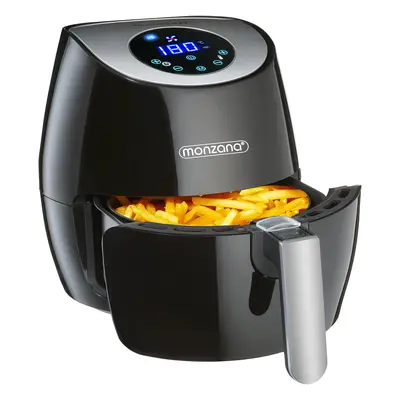 Friteuse sans huile 9en1 noire 1500W 3,6L écran digital