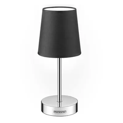 Lampe de chevet avec abat-jour anthracite