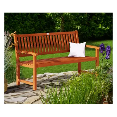 Banc de jardin en bois d'eucalyptus certifié FSC 152 cm