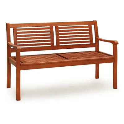 Banc de jardin 120x60x90cm en bois eucalyptus