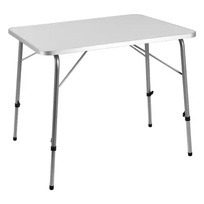 Table de camping pliante en alu réglable en hauteur 80x54cm