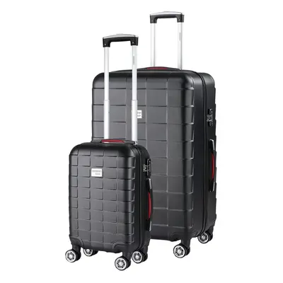 Set de 2 valises rigides Exopack noires M/XL de 38L et 105L