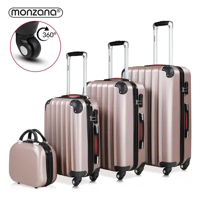 Ensemble de 4 pièces valises rigides M / L / XL et vanity