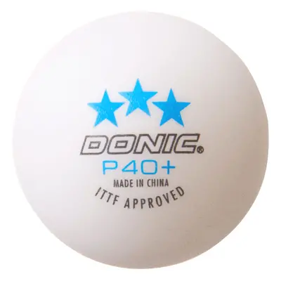 Lot de 72 balles de tennis de table Donic P40+*** (40 mm)