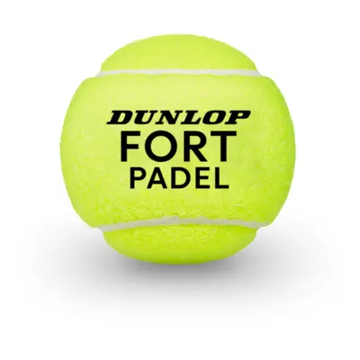 Tube de 3 balles de padel Dunlop Padel Fort