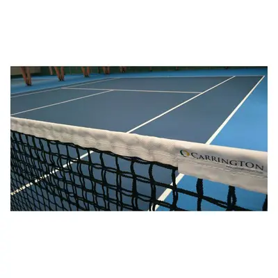 Filet de tennis expert ultra durable pour terrain de double mailles doublé 6 premiers rangs Carr