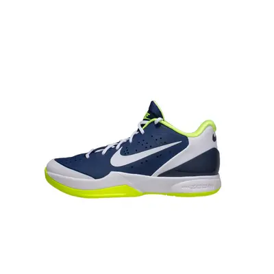 Chaussures Nike Air Zoom HyperAttack bleu nuit/blanc/jaune fluo