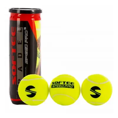 Tubes de 3 balles de padel Softee Speed Pro