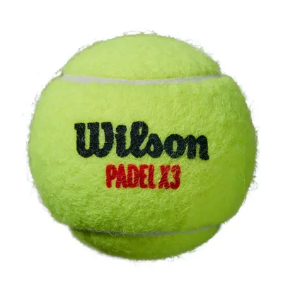 Balle de padel Wilson X3