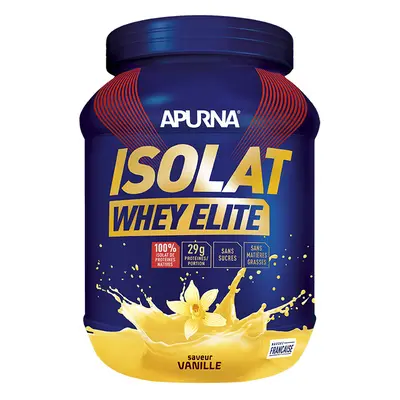 Pot Apurna Whey Elite Vanille isolat - 750g