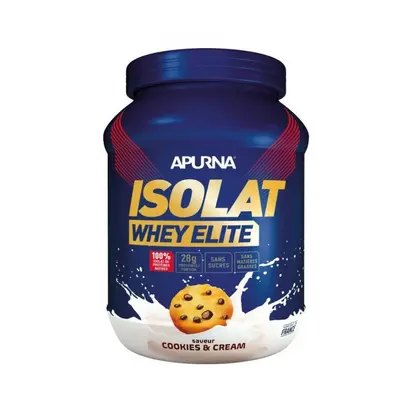 Pot Apurna Whey Elite Cookie and Cream Isolat - 720g