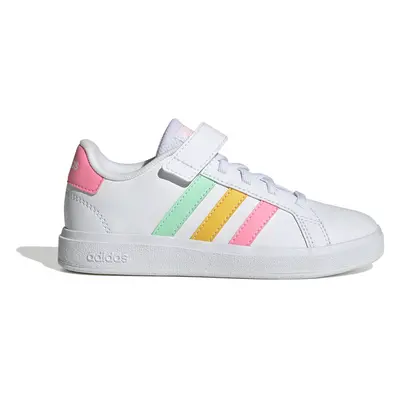 Baskets lacets élastiques et sangle supérieure enfant adidas Grand Court