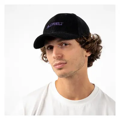 Casquette velours Noir